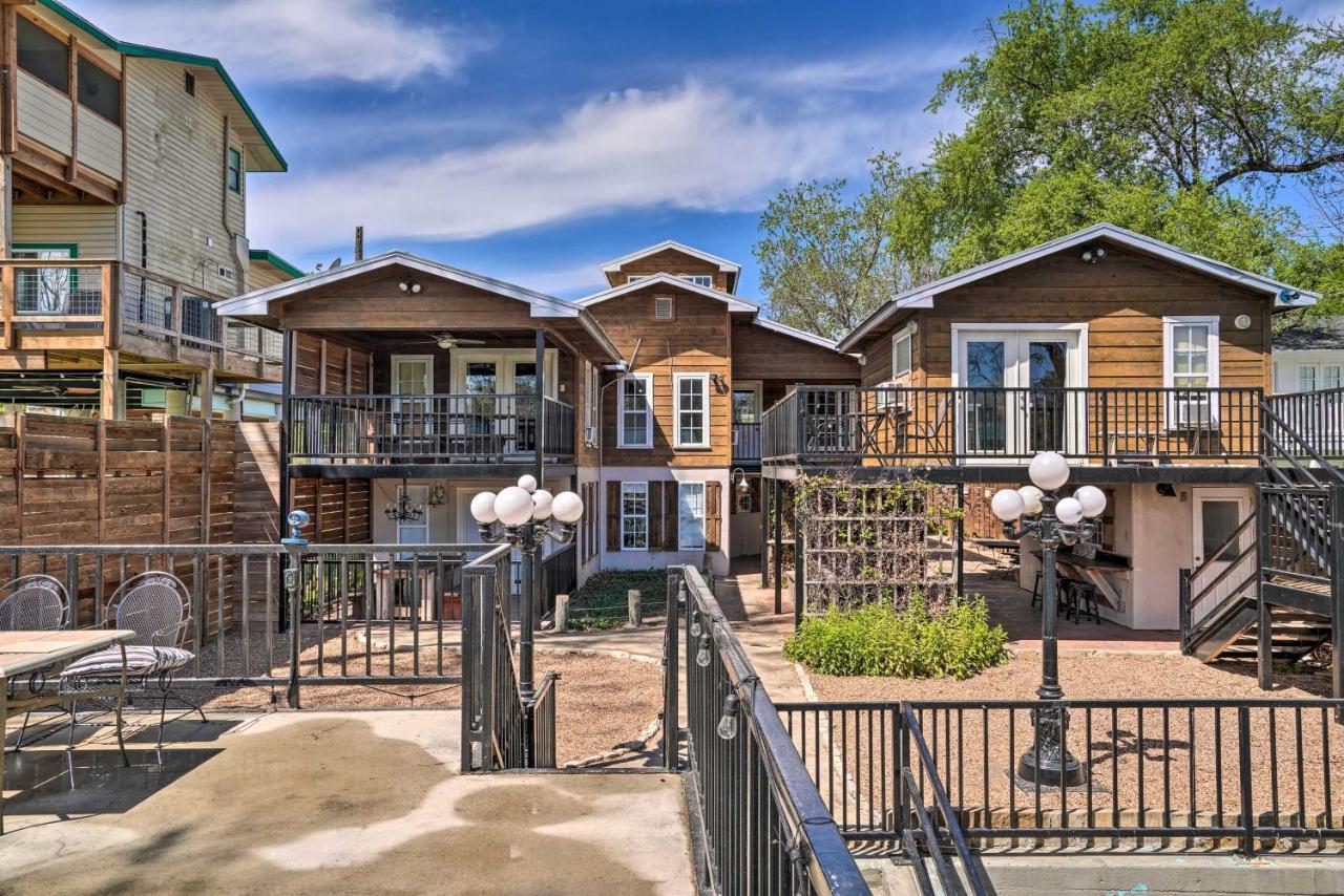 Waterfront Guadalupe River Lodge Home With Dock! Сегиин Екстериор снимка